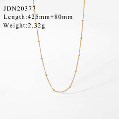 Minimalist Gold Stainless Steel Necklace